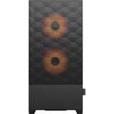 Fractal Design Pop Air RGB boîtier midi tower Noir/Orange | 2x USB-A | RGB | Verre Trempé