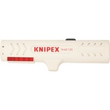 KNIPEX Outil à dégainer pour câbles de données, Abisolier et outil de démontage 50 g, Gris