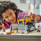 LEGO City - Bulldozer jaune, Jouets de construction 60466