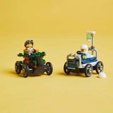 LEGO City - Kit voiture de course: avion vs lit d'hôpital, Jouets de construction 60459 | Ensemble de course de caisses à savon