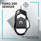 Logitech G502 X LIGHTSPEED, Souris gaming Noir, 100 - 25.600 dpi