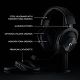 Logitech G PRO X LIGHTSPEED Wireless casque gaming over-ear Noir, PC, PlayStation 4, PlayStation 5