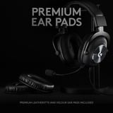 Logitech G PRO X casque gaming over-ear Noir, PC, PlayStation 4 / 5, Xbox One (Series X|S), Nintendo Switch