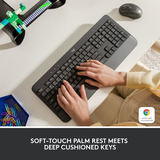 Logitech Signature K650, clavier Graphite, Layout US (QWERTY)