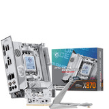 MSI MPG X870I EDGE TI EVO WIFI carte mère socket AM5 Blanc