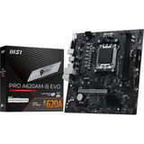 MSI PRO A620AM-B EVO carte mère socket AM5 RAID, 2.5G LAN, Sound, mATX