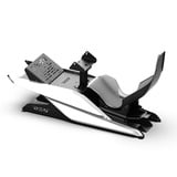 Res-Tech X1 Cockpit, Simulateur de course Noir/blanc brillant, Châssis aluminium