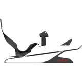 Res-Tech X1 Cockpit, Simulateur de course Noir/blanc brillant, Châssis aluminium
