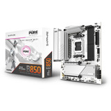 SAPPHIRE PURE B850M WIFI carte mère socket AM5 RAID, LAN 2,5 Gb, Wi-Fi 6, BT 5.3, son, ATX