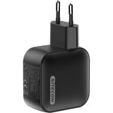 Sitecom 70W GaN Power Delivery chargeur Noir, 2x USB-C, 1x USB-A