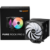 be quiet! Pure Rock Pro 3 LX Black Refroidisseur CPU RGB  Noir