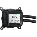 ASUS Prime LC 360 ARGB LCD Processeur Refroidisseur de liquide tout-en-un 12 cm Noir, Watercooling Noir, Refroidisseur de liquide tout-en-un, 12 cm, Noir