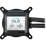 ASUS Prime LC 360 ARGB LCD Processeur Refroidisseur de liquide tout-en-un 12 cm Noir, Watercooling Noir, Refroidisseur de liquide tout-en-un, 12 cm, Noir