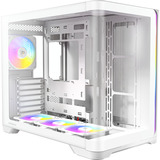Antec C5 Curve ARGB boîtier midi tower Blanc | 2x USB-A | 1x USB-C | Window