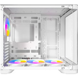 Antec C5 Curve ARGB boîtier midi tower Blanc | 2x USB-A | 1x USB-C | Window