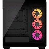 Corsair LINK 3500X RGB boîtier midi tower Noir | 2x USB-A | 1x USB-C | RGB | Verre Trempé