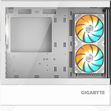 GIGABYTE C201 PANORAMIC ICE boîtier midi tower Blanc | 2x USB-A | RGB | Window