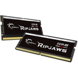 G.Skill Ripjaws 32 Go DDR5-5200 (2x 16 Go) mémoire PC portable Noir, F5-5200S3838A16GX2-RS, SO-DIMM, XMP 3.0