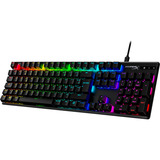 HyperX Alliage Origine PBT, clavier gaming Noir, Layout FR, HyperX Red, LED RGB