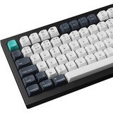 Keychron Q1 Max-M1 QMK, clavier Noir, Layout BE, Gateron Jupiter Red, RGB led, 75%, Hot-swappable, Bluetooth, 2.4GHz