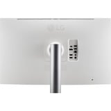 LG UltraFine 27UQ850V-W 27" 4K Ultra HD Moniteur Blanc/argent, 1x DisplayPort, 2x HDMI, 1x USB-C, 2x USB-A