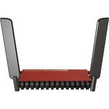 MikroTik Routeur L009UiGS-2HaxD-IN Rouge foncé, Qualcomm IPQ-5018 CPU, PoE, SFP, WiFi 6
