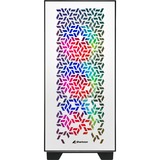 Sharkoon ELITE SHARK CA300H boîtier big tower Blanc | 2x USB-A | 1x USB-C | RGB | Window