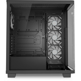 Sharkoon ELITE SHARK CA500 boîtier midi tower Noir | 2x USB-A | 1x USB-C | RGB | Verre Trempé