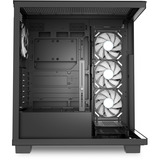 Sharkoon ELITE SHARK CA500 boîtier midi tower Noir | 2x USB-A | 1x USB-C | RGB | Verre Trempé