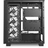 Sharkoon ELITE SHARK CA500 boîtier midi tower Noir | 2x USB-A | 1x USB-C | RGB | Verre Trempé