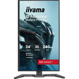 iiyama G-Master Red Eagle GB2471HSU-B1 23.8" Moniteur gaming Noir, 1x DisplayPort, 2x HDMI, 1x USB-C, 1x USB-A, 240 Hz