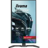 iiyama G-Master Red Eagle GB2471HSU-B1 23.8" Moniteur gaming  Noir, 240 Hz, HDMI, DisplayPort, audio, USB-C, NVIDIA G-Sync