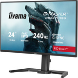 iiyama G-Master Red Eagle GB2471HSU-B1 23.8" Moniteur gaming  Noir, 240 Hz, HDMI, DisplayPort, audio, USB-C, NVIDIA G-Sync