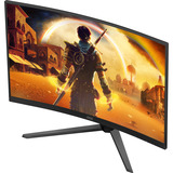 AOC C32G42ZE 31" Moniteur gaming incurvé Noir/rouge, 1x DisplayPort, 1x HDMI, 260 Hz (OC)