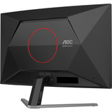 AOC C32G42ZE 31" Moniteur gaming incurvé  Noir/Rouge, HDMI, DisplayPort, 260 Hz OC