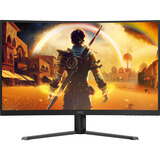 AOC C32G42ZE 31" Moniteur gaming incurvé  Noir/Rouge, HDMI, DisplayPort, 260 Hz OC