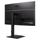 AOC U27E4CV 27" 4K UHD Moniteur  Noir, 2x HDMI, DisplayPort, 4x USB-A, USB-C, RJ-45