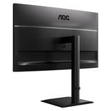 AOC U27E4CV 27" 4K Ultra HD Moniteur Noir, 1x DisplayPort, 2x HDMI, 1x USB-C, 4x USB-A, 1x RJ-45