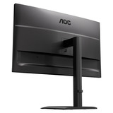 AOC U27E4CV 27" 4K Ultra HD Moniteur Noir, 1x DisplayPort, 2x HDMI, 1x USB-C, 4x USB-A, 1x RJ-45