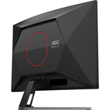 AOC  31" Moniteur gaming incurvé  Noir/Rouge