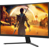 AOC  31" Moniteur gaming incurvé  Noir/Rouge