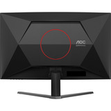 AOC  31" Moniteur gaming incurvé  Noir/Rouge