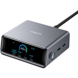 Anker 250W GaN Prime station de recharge Argent, 4x USB-C, 2x USB-A
