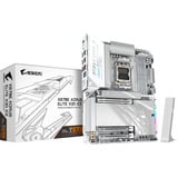 GIGABYTE X870 AORUS ELITE X3D ICE carte mère socket AM5 Argent/Blanc, RAID, 5 Gb-LAN, WLAN, BT, Sound, ATX