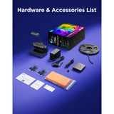 Govee TV Backlight 3 Pro (pour téléviseurs de 55 à 65"), Lumière LED Bluetooth, WiFi 2.4GHz