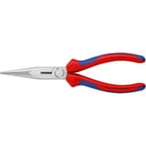 KNIPEX Pince demi-ronde avec tranchant 26 12 200 Rouge/Bleu, pince bec de cigogne