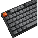 Keychron K8 Max-J4Z RGB clavier mécanique Noir, Layout BE (AZERTY), Keychron Super Banana, 80% (TKL), Hot-swappable, Bluetooth, 2.4GHz