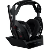 Logitech G Astro A50 LIGHTSPEED sans fil + base station (Gen 5) casque gaming over-ear Noir, Xbox, PS5, PC/Mac, Nintendo Switch, Bluetooth / USB-C