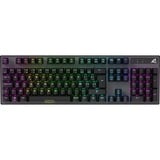 Sharkoon Skiller SGK20 Brown, clavier gaming Noir, Layout BE, Huano Brown