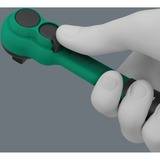 Wera 8010 B Zyklop Comfort Ratchet, Clè dynamométrique Noir/Vert, avec levier de commutation et 3/8" drive